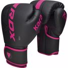 RDX F6 KARA BOXING GLOVES - black/pink